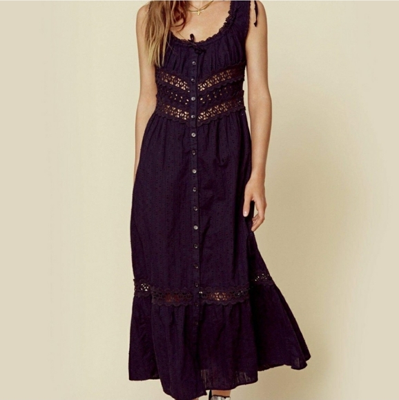 OFFER $125!! RARE NWT Free People Rahi Corset Dress - Picture 2 of 2